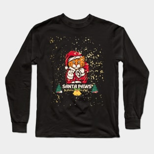 kitty cristmas Long Sleeve T-Shirt